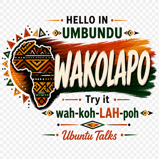 Ubuntu Talks Tigrinya Hello Hoodie — SELAM (Design 1)