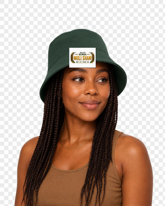 ubuntu-talks-bemba-hello-bucket-hat-d01 — Custom model mockup