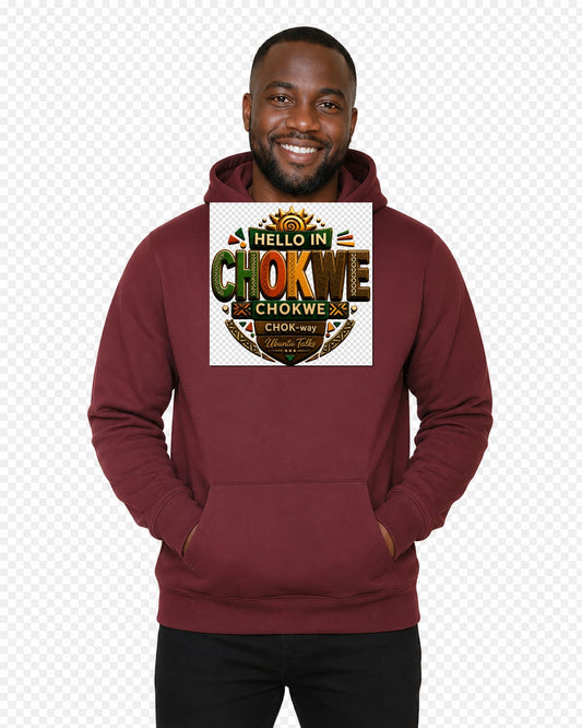 ubuntu-talks-chokwe-hello-hoodie-d04 — Custom model mockup