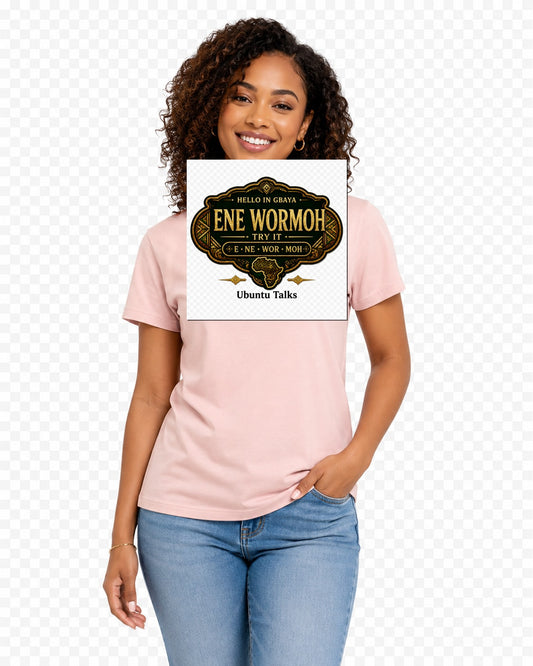 ubuntu-talks-gbaya-hello-tee-d02 — Custom model mockup