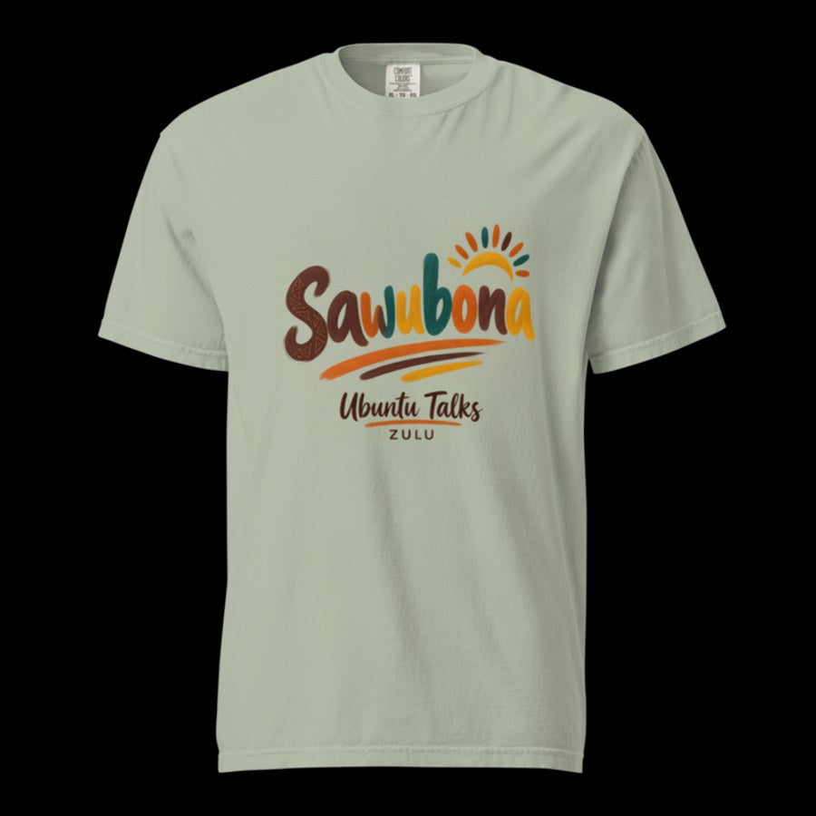 Ubuntu Talks Zulu SAWUBONA tee