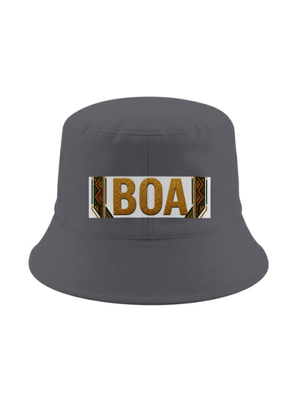 Ubuntu Talks Mende Hello Bucket Hat — BOA — Gelato product mockup