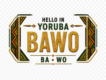Ubuntu Talks Yoruba Hello Cap — BAWO
