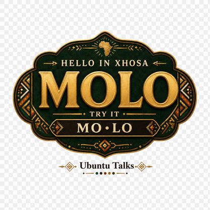 Ubuntu Talks Xhosa Hello design — MOLO