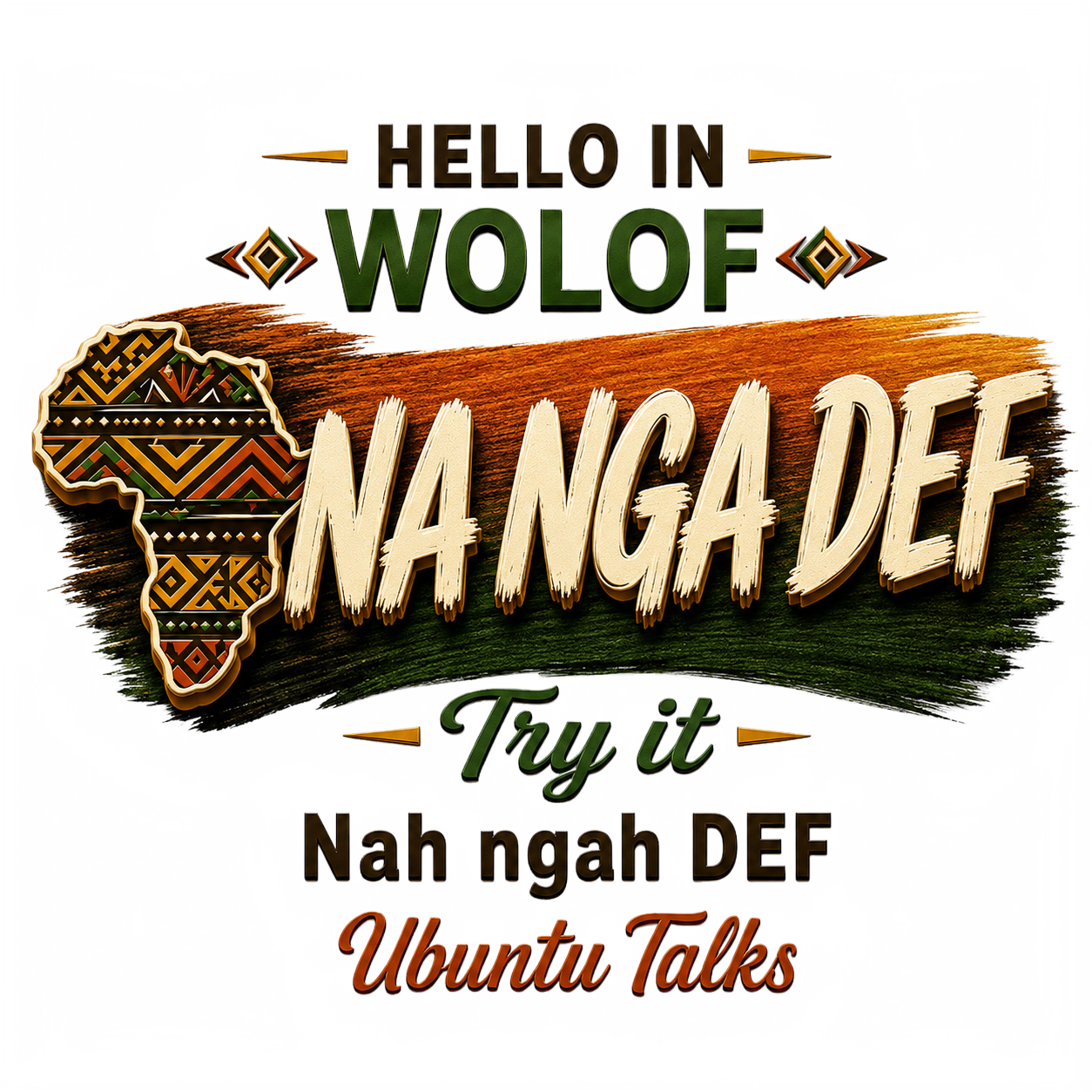 Ubuntu Talks Wolof Hello design — NA NGA DEF