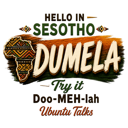 Ubuntu Talks Sesotho Hello design — DUMELA