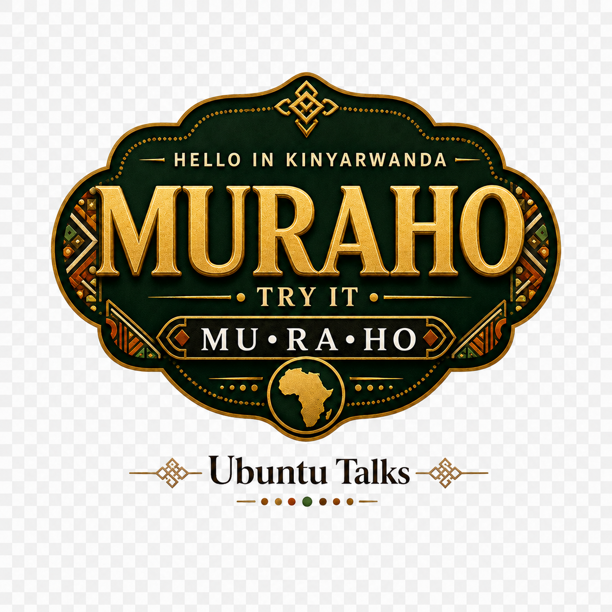Ubuntu Talks Lingala Hello T-Shirt — MBOTE
