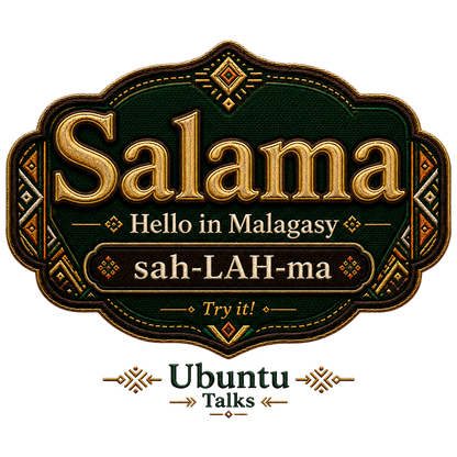 Ubuntu Talks Malagasy Hello design — SALAMA