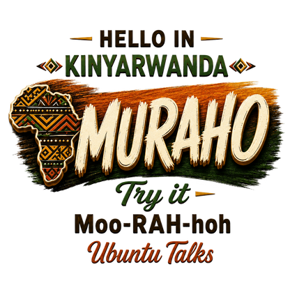 Ubuntu Talks Kinyarwanda Hello design — MURAHO