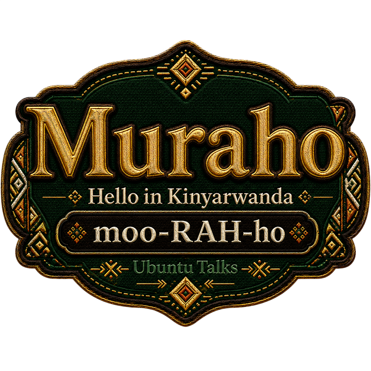 Ubuntu Talks Kinyarwanda Hello design — MURAHO