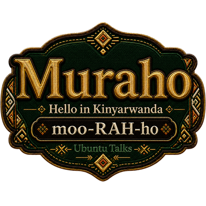 Ubuntu Talks Kinyarwanda Hello design — MURAHO