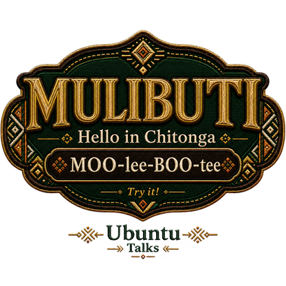 Ubuntu Talks Chitonga Hello design — MULIBUTI