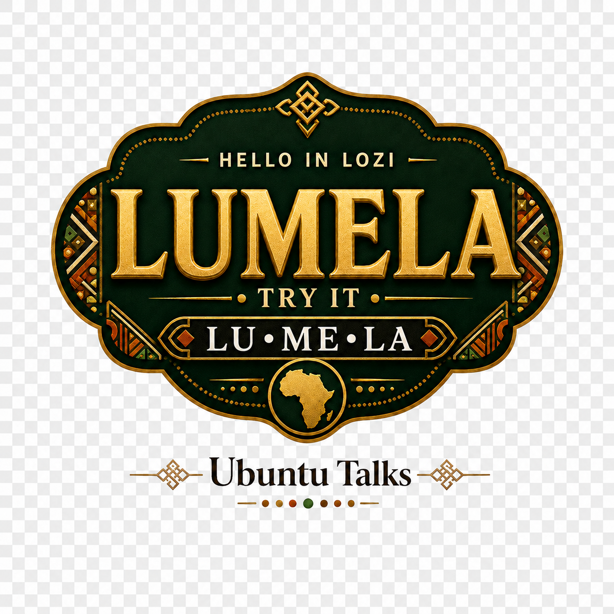 Ubuntu Talks Lozi Hello T-Shirt — LUMELA