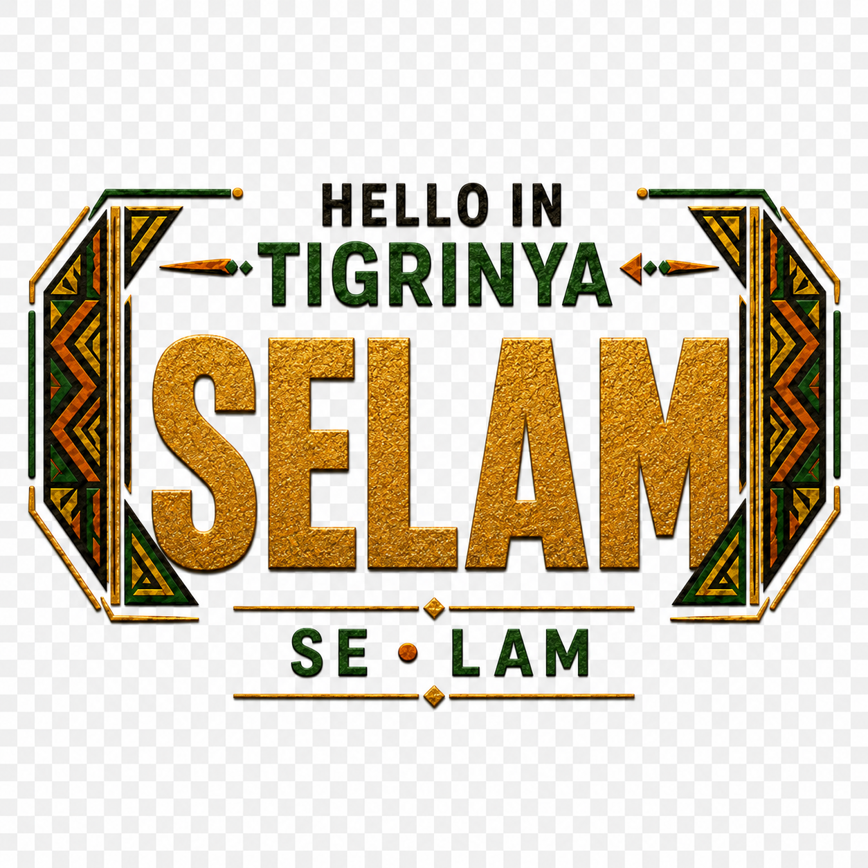 Ubuntu Talks Tigrinya Hello Cap — SELAM
