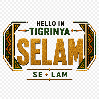 Ubuntu Talks Tigrinya Hello Cap — SELAM