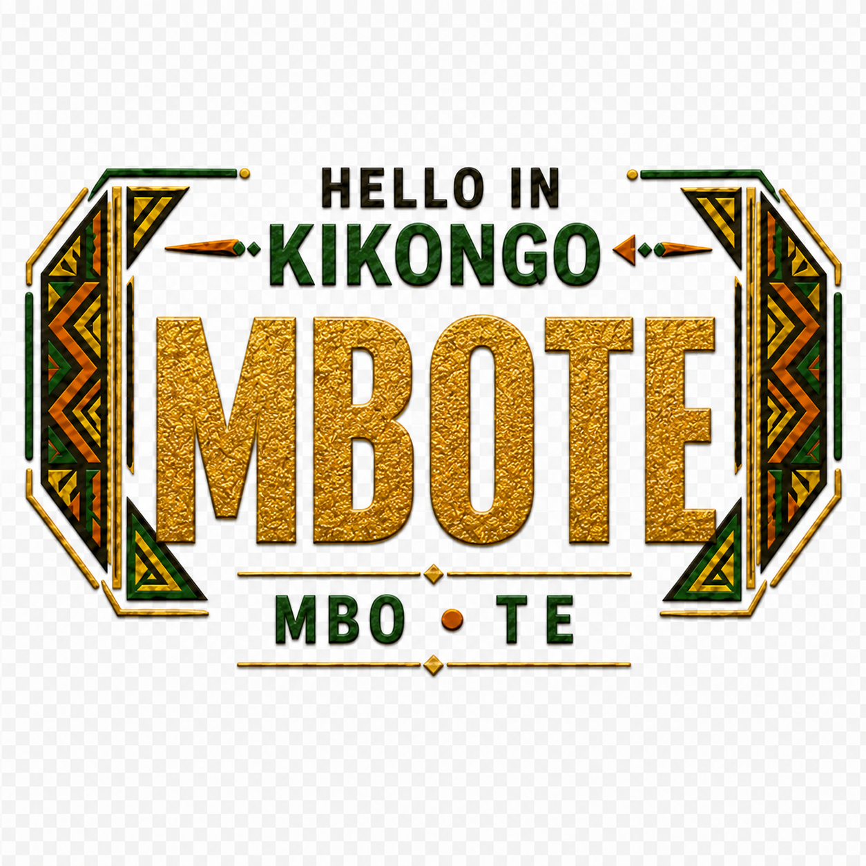 Ubuntu Talks Kikongo Hello Cap — MBOTE