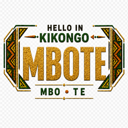 Ubuntu Talks Kikongo Hello Cap — MBOTE