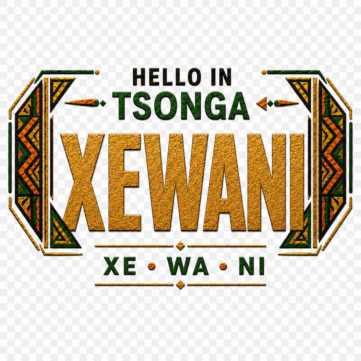 Ubuntu Talks Tsonga Hello Cap — XEWANI