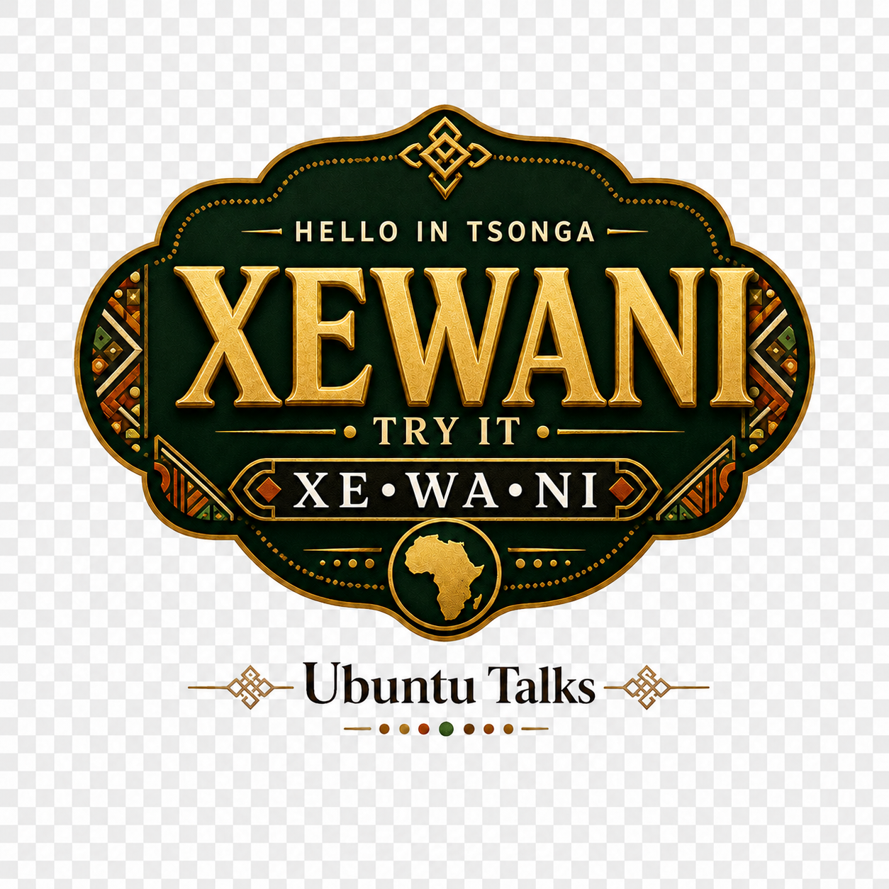 Ubuntu Talks Tsonga Hello design — XEWANI