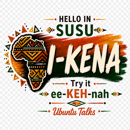 Ubuntu Talks Luhya Hello Hoodie — MIREMBE (Design 1)