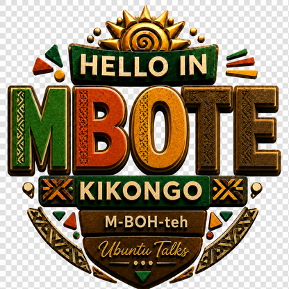 Ubuntu Talks Luhya Hello Hoodie — MIREMBE (Design 4)