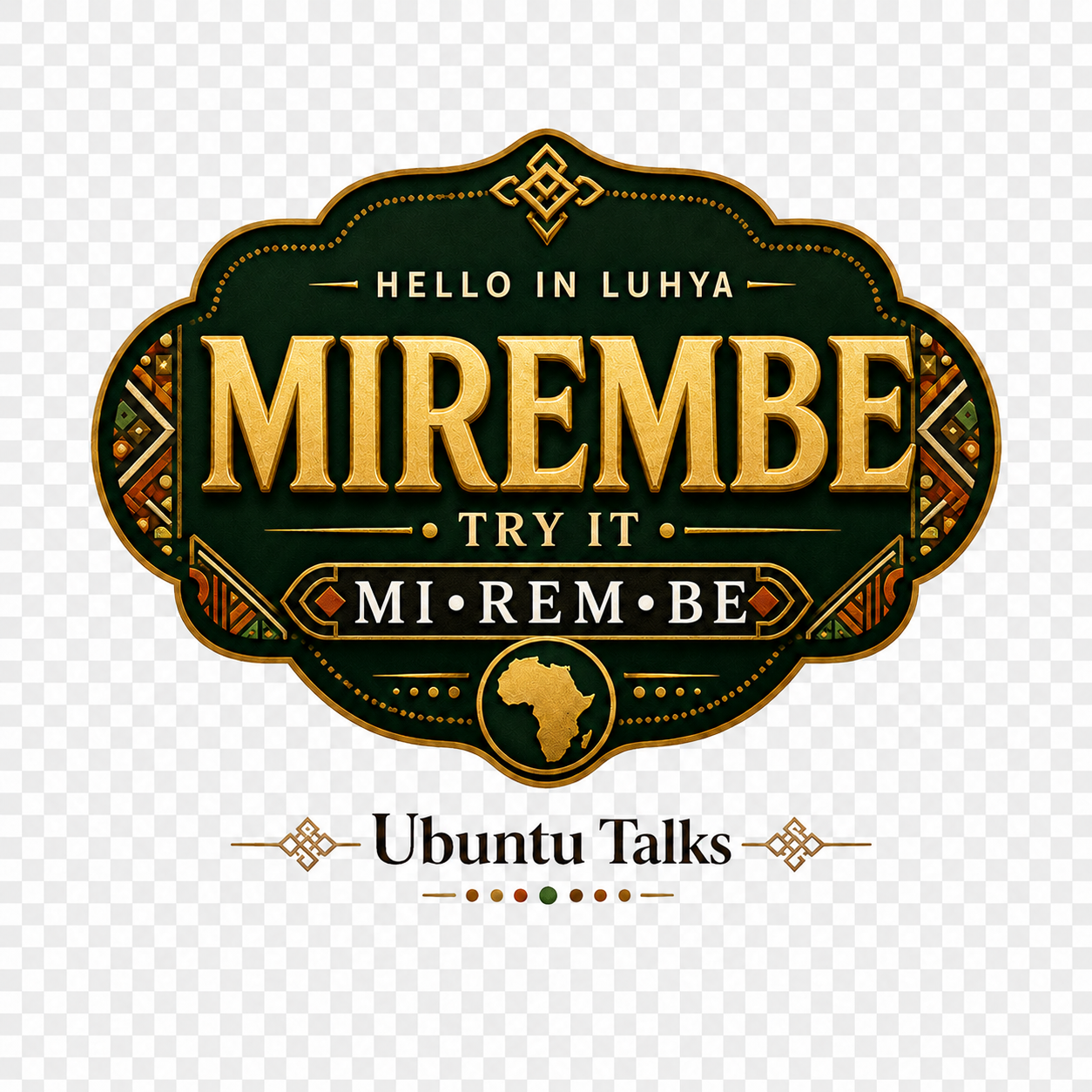 Ubuntu Talks Luhya Hello design — MIREMBE