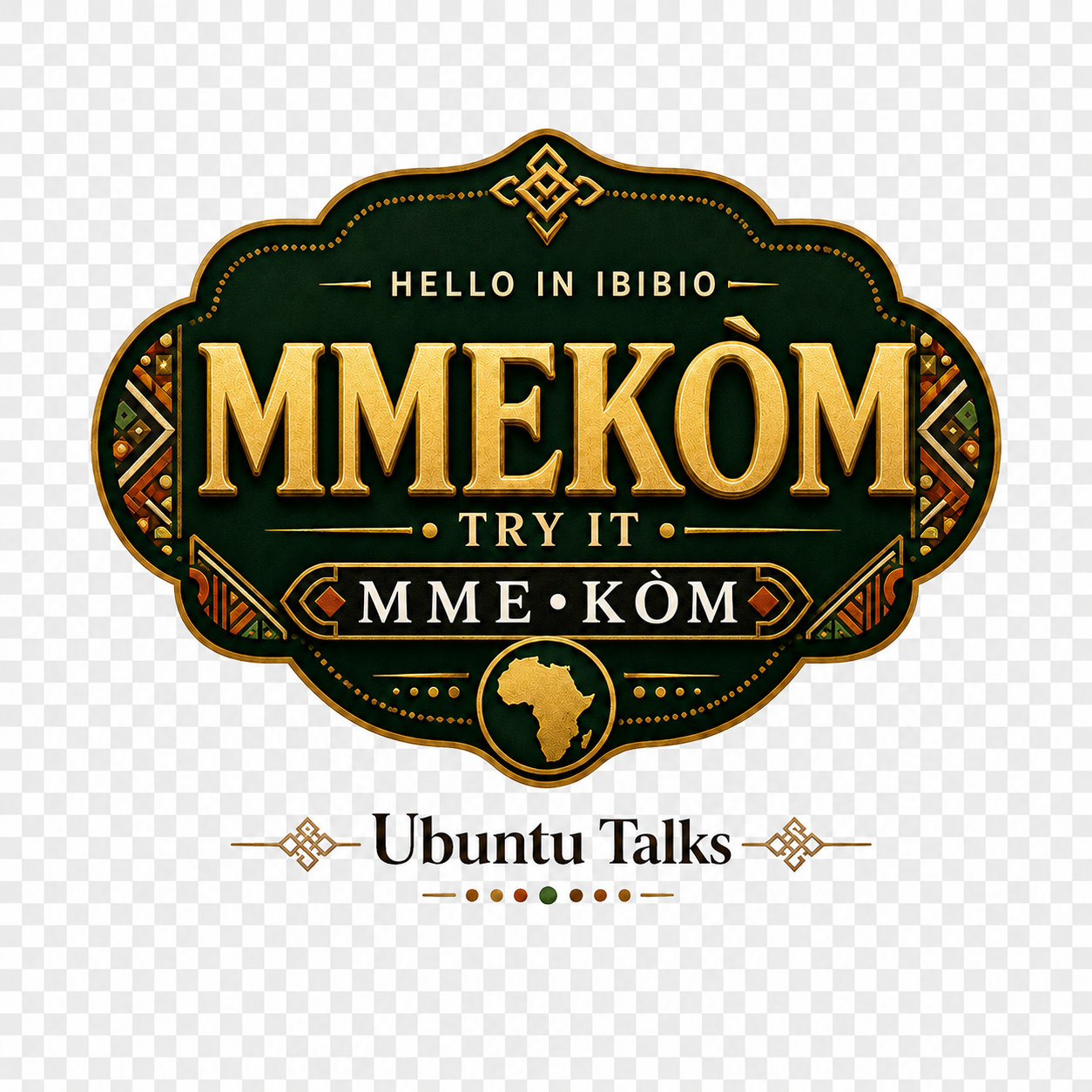 Ubuntu Talks Ibibio Hello design — MMEKÒM