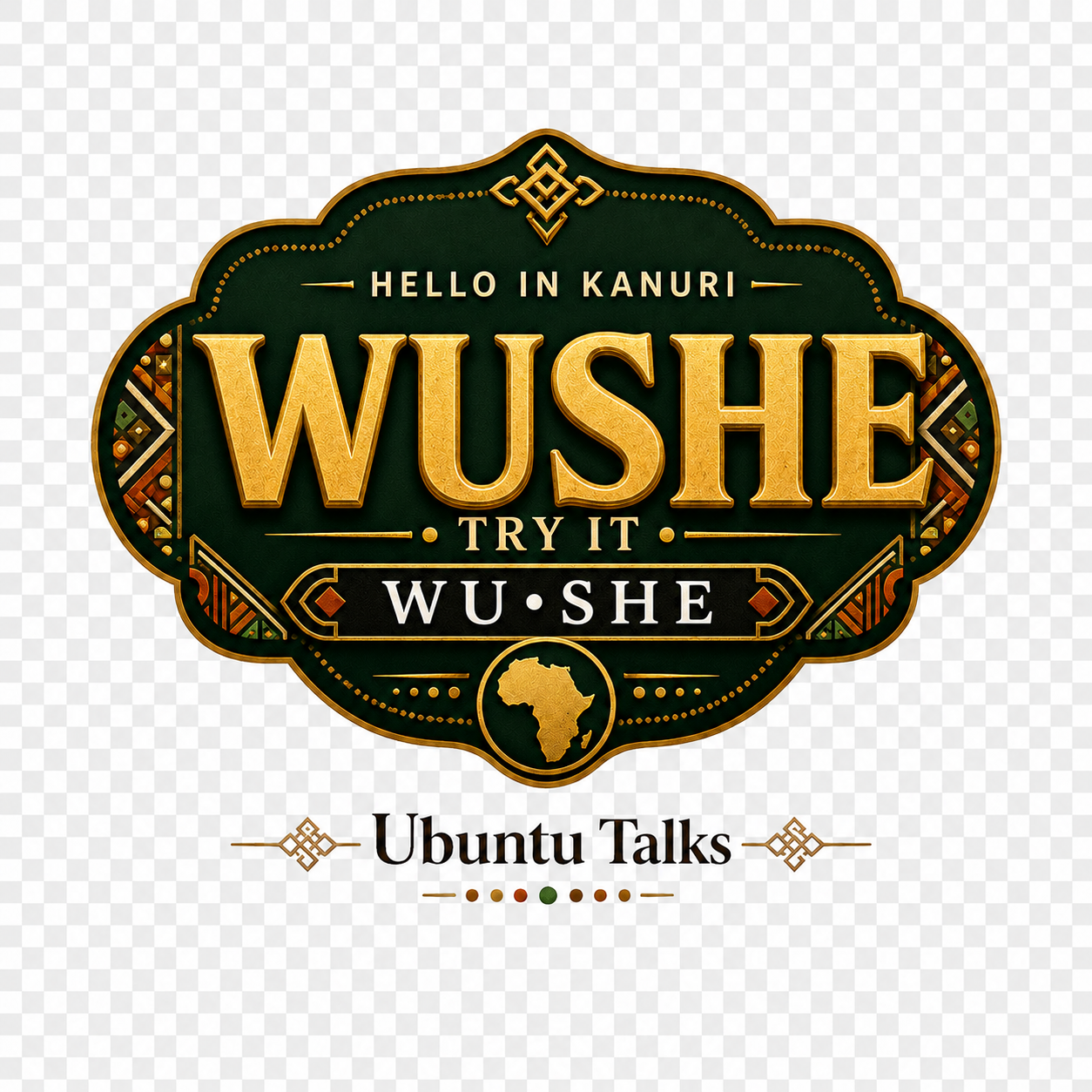 Ubuntu Talks Kanuri Hello T-Shirt — WUSHE