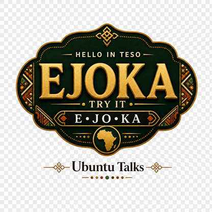 Ubuntu Talks Teso Hello T-Shirt — EJOKA
