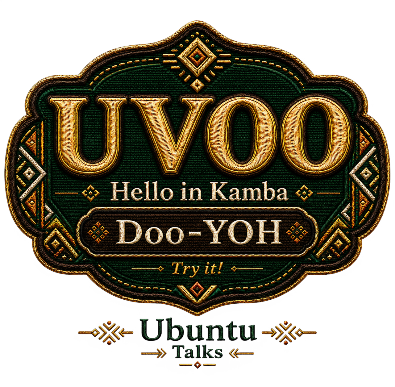 Ubuntu Talks Acholi Hello design — ITYE NINING?