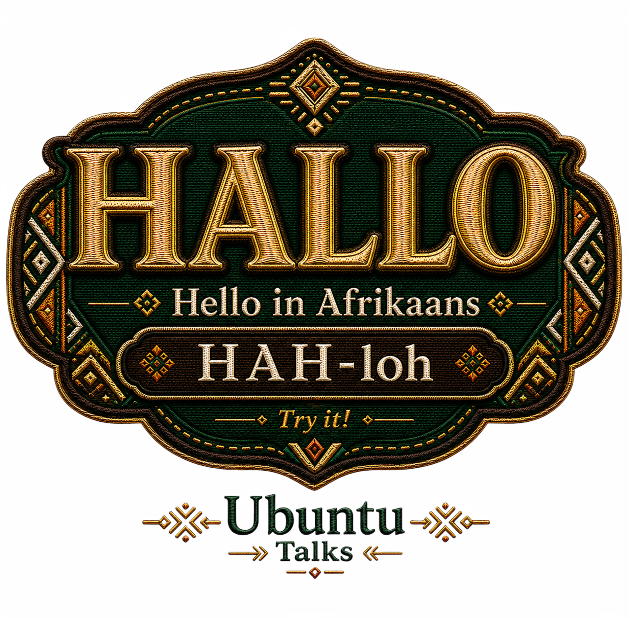 Ubuntu Talks Lugbara Hello design — NGONI