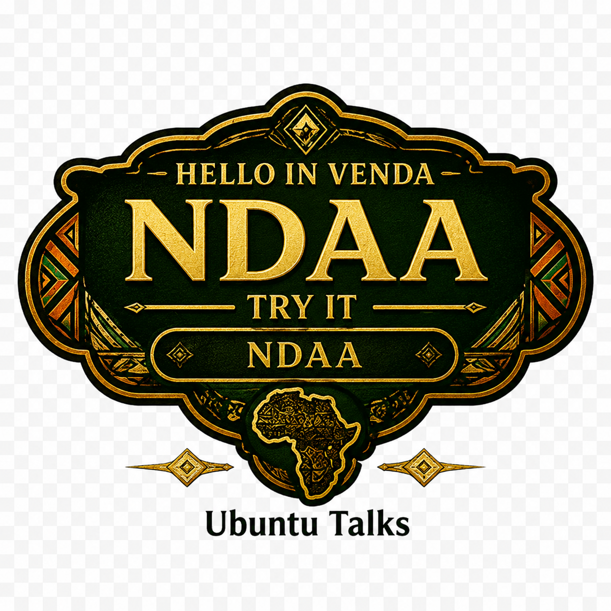 Ubuntu Talks Venda Hello design — NDAA