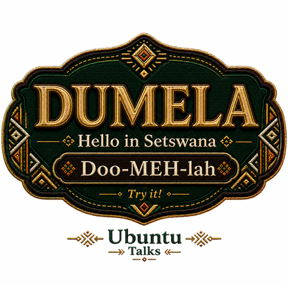 Ubuntu Talks Soninke Hello design — AN MOXO
