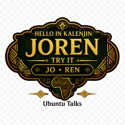 Ubuntu Talks Kalenjin Hello design — JOREN