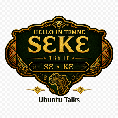 Ubuntu Talks Temne Hello design — SƐKƐ