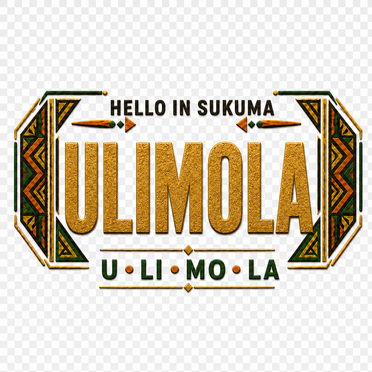 Ubuntu Talks Sukuma Hello Bucket Hat — ULIMOLA