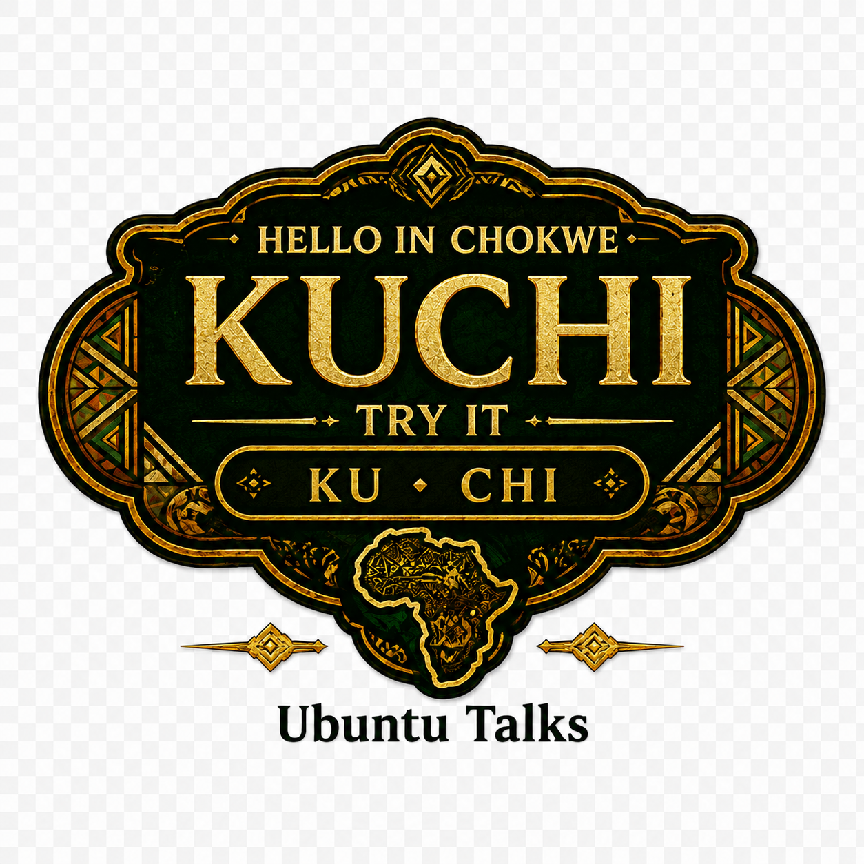 Ubuntu Talks Chokwe Hello design — KUCHI