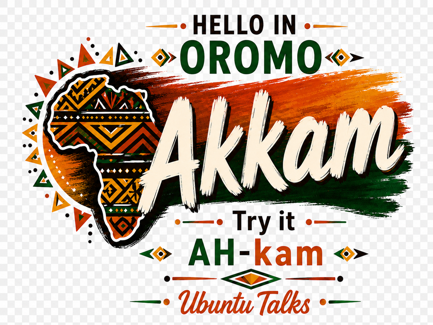 Ubuntu Talks Dinka Hello Hoodie — APIA (Design 1)