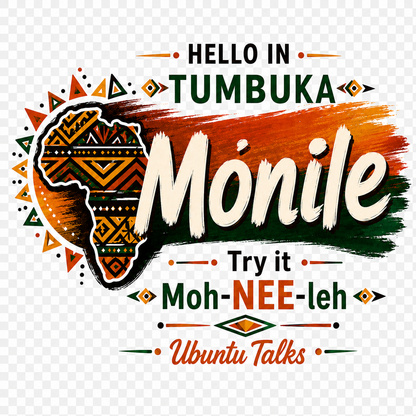 Ubuntu Talks Ijaw Hello Hoodie — IBASA (Design 1)
