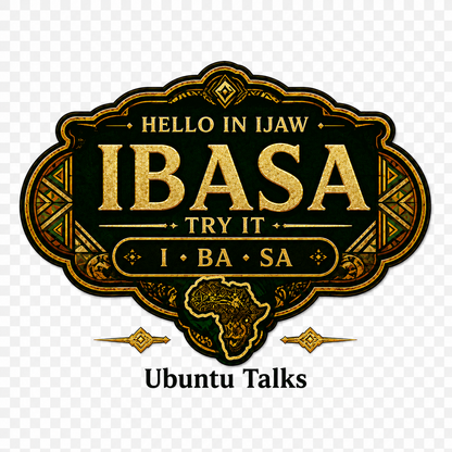 Ubuntu Talks Ijaw Hello T-Shirt — IBASA