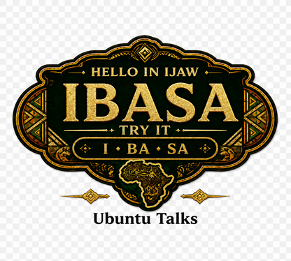 Ubuntu Talks Ijaw Hello design — IBASA