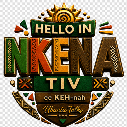 Ubuntu Talks Beja Hello Hoodie — SALAAMU ALEKUM (Design 4)