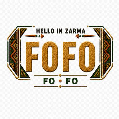 Ubuntu Talks Zarma Hello Bucket Hat — FOFO