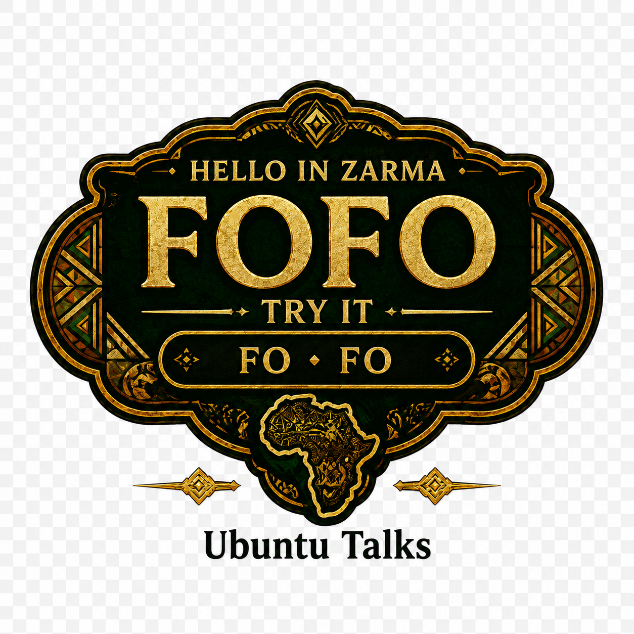 Ubuntu Talks Zarma Hello T-Shirt — FOFO