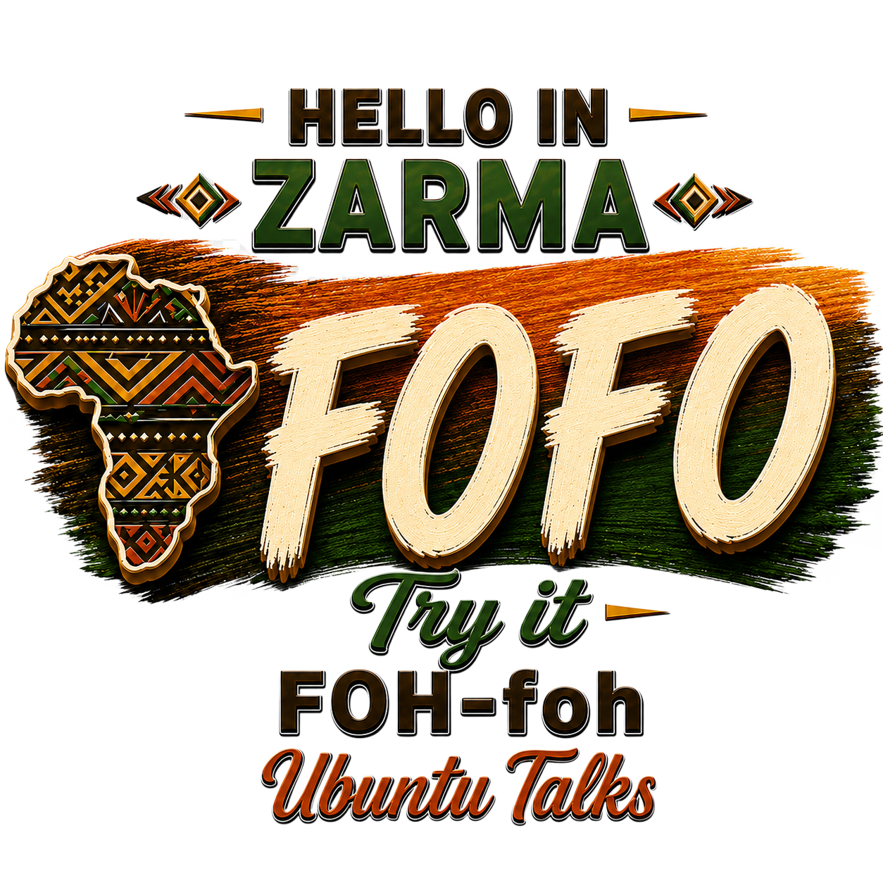 Ubuntu Talks Zarma Hello design — FOFO