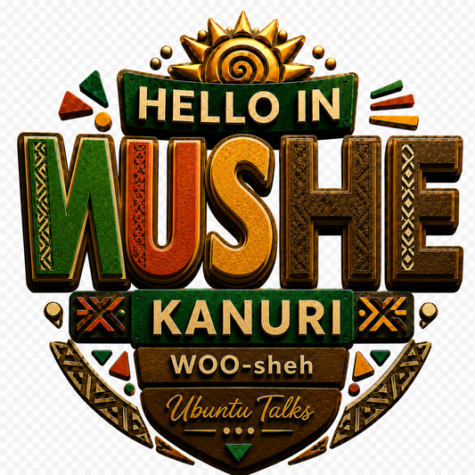 Ubuntu Talks Serer Hello Hoodie — NAM FI'O (Design 4)