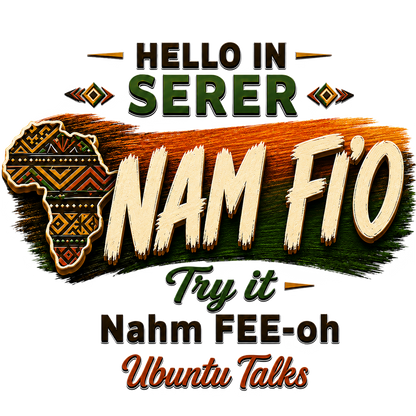Ubuntu Talks Serer Hello design — NAM FI'O