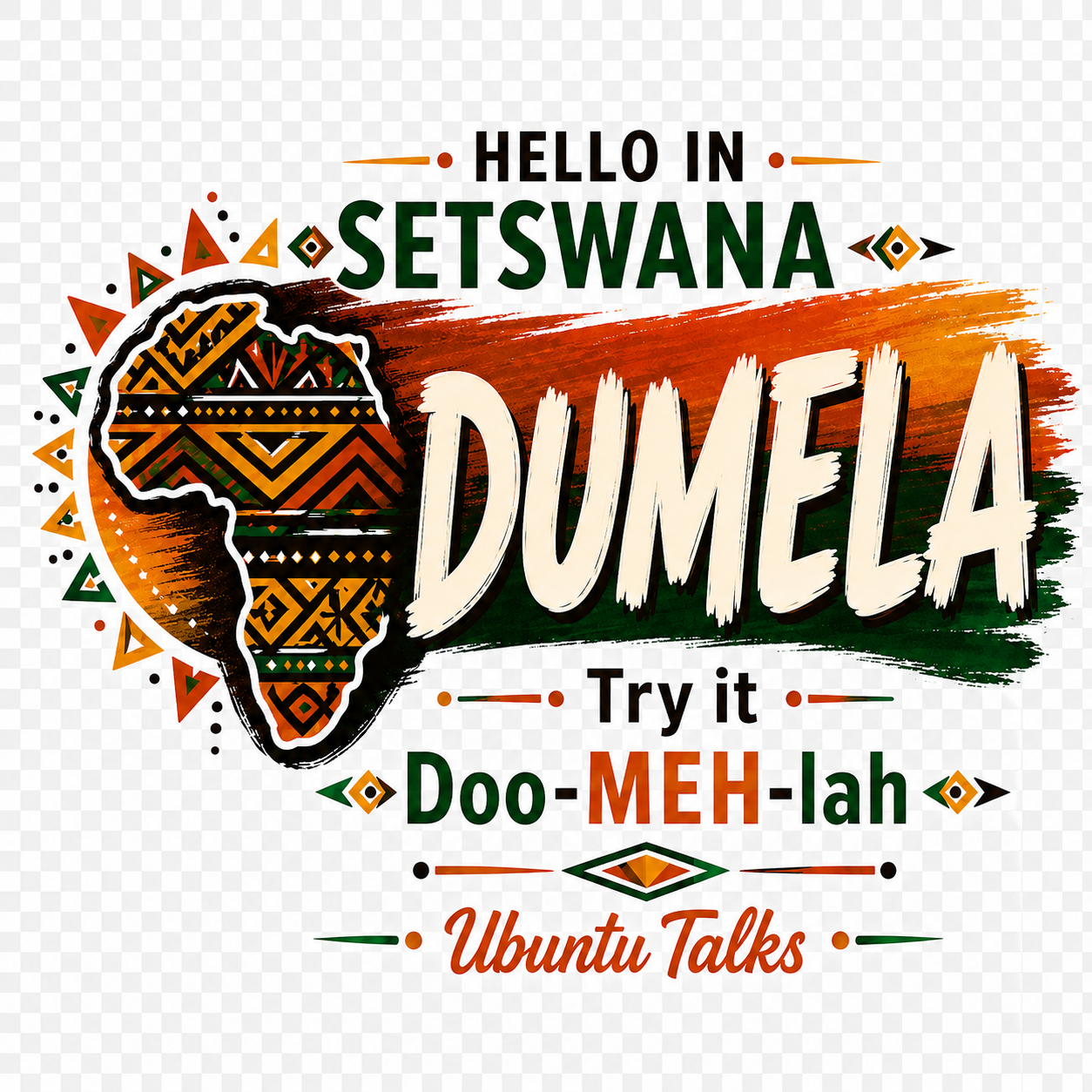 Ubuntu Talks Gbaya Hello Hoodie — ENE WORMOH (Design 1)
