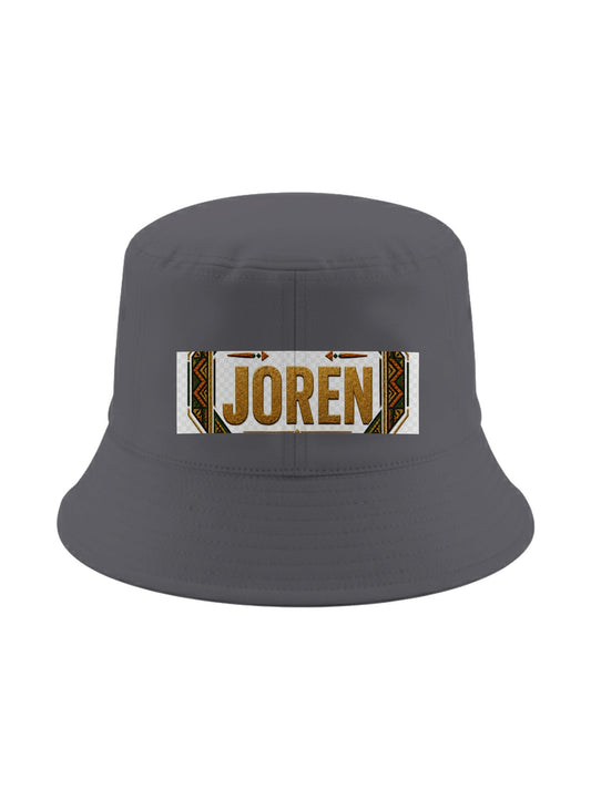 Ubuntu Talks Kalenjin Hello Bucket Hat — JOREN — Gelato product mockup