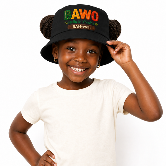 Kids Bawo Bucket Hat - Girl